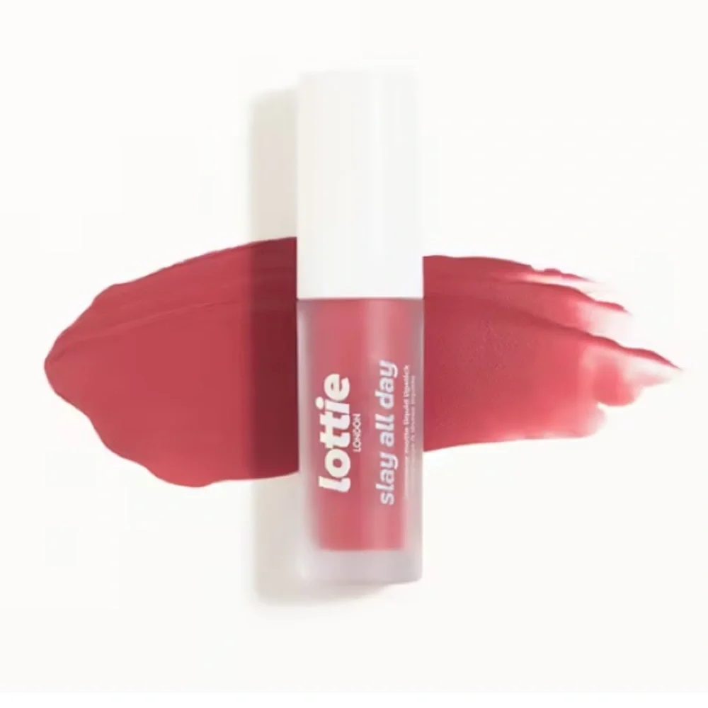 💎 LOTTIE LONDON Slay All Day Liquid Lipstick in Low Key Mini Size New